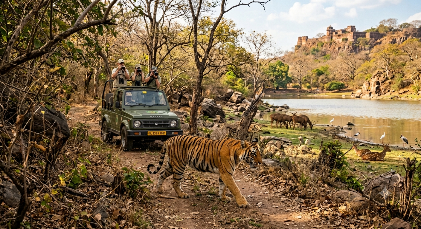 Chances of Spotting Tigers and Other Wildlife